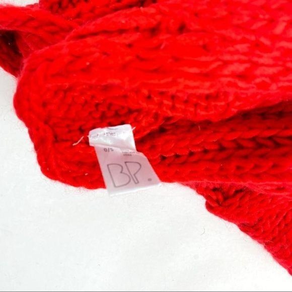 4/$25 BP Scarf Infinity Chunky Knit Red Womens One Size - Picture 10 of 12